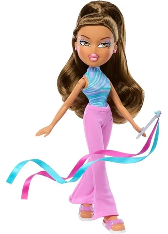 Лялька Play Sportz Yasmin Ясмін з аксесуарами для гімнастики 569534 Bratz (374409641)