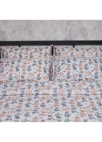 Комплект постельного белья Бязь Gold Люкс «» Евро 200х220 наволочки 2х40х60 (MS-820006065) Moon&Star Bunny Dreams (356113395)