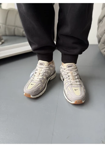 Сірі літні кросівки nike p-6000 se college grey light orewood найк п-6000 сірі No Brand