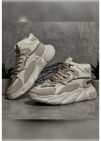 Бежевые демисезонные кроссовки мужские Stilli