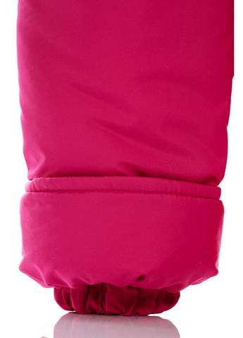 Комбинезон Конверт на меху для девочки с принтом Корон мех белый с черным тройка розовый 98 см (51428) BABYKROHA (315423914)