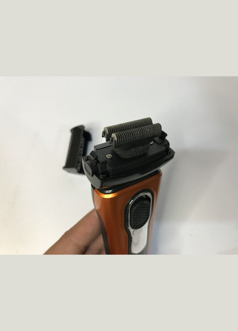 Електрична чоловіча електробритва для бороди 7110 акумуляторна сіткова електро бритва для чоловіків Gemei (297331957)