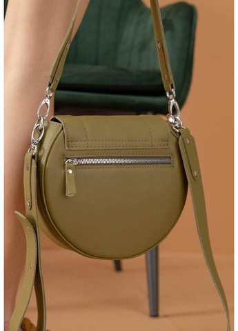 Жіноча шкіряна сумка Mandy оливкова The Wings (348358655)