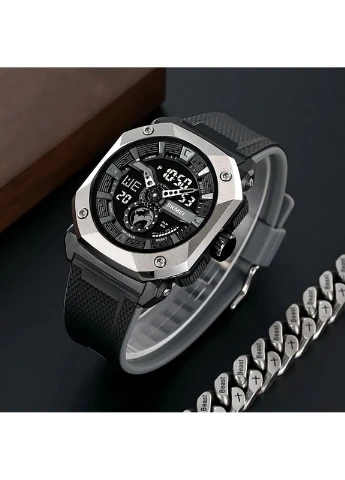 Наручний годинник 2272SIBK Silver-Black Skmei (377738504)