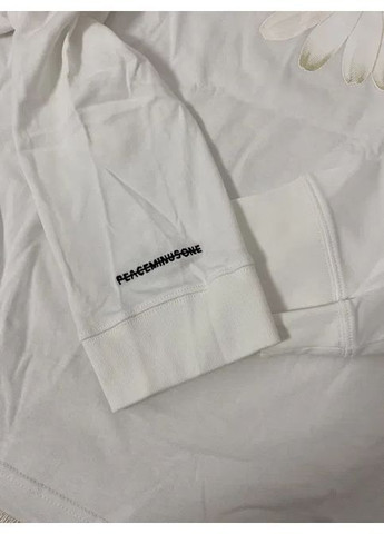 Лонгслів x чоловічий оригінал найк світшот унісекс кофта білого кольору з логотипом Nike Peaceminusone (364989000)