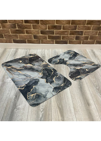 Набір килимків діатомітовий 𝕄𝕒𝕣𝕞𝕦𝕣 в ванну та туалет No Brand 𝙋𝙍𝙄𝙈𝙀 (365597856)