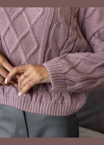 Кофейный демисезонный свитер джемпер Larionoff