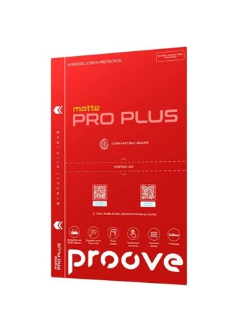 Гидрогелевая защитная пленка Hydrogel Screen Protection Pro Plus Size S Matte + бесплатная поклейка (GGPP22001150) [108027] Proove (399209119)