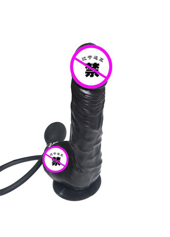 Надувний реалістичний фалоімітатор із грушею "Blow Me Up" - 19*4,2 см Drive No Brand (335862702)