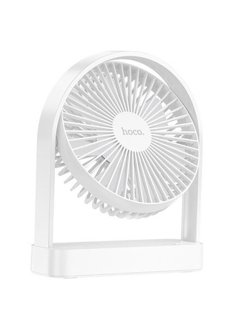 Вентилятор на аккумуляторе 2000 мАч HX65 ultra-thin desktop fan белый Hoco (342392546)