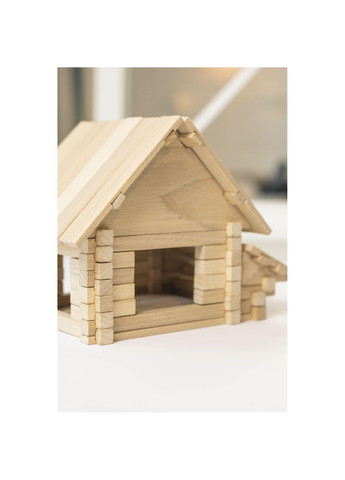 Дерев'яний конструктор Заміський будиночок 4 в 1, 146 деталей () Igroteco 900316 (328397861)