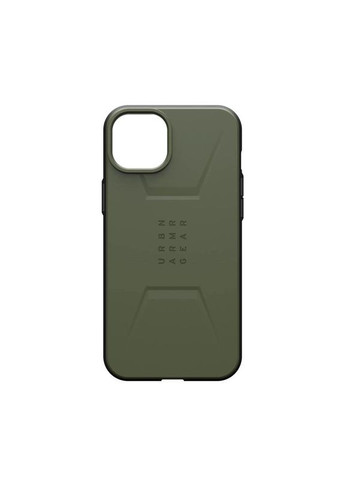 Чохол-накладка Civilian Magsafe для Apple iPhone 15 Plus Olive Drab (114306117272) Urban Armor Gear (370622163)