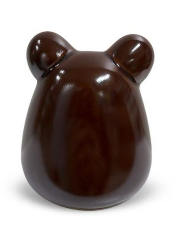 Купалка керамічна для хом'яків ручної роботи з вушками коричнева Г:7 см х Ш:9 см х В:11 см Mazceramics (362702404)