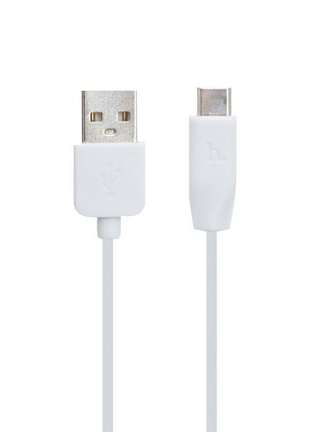 Кабель X1 USB to Type-C 1m колір білий ЦБ-00245378 Hoco (282743710)