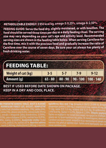 Сухой корм для взрослых кошек крупных пород Cat Duck Turkey Large Breed 2 кг (8595602512768) Carnilove (308340549)