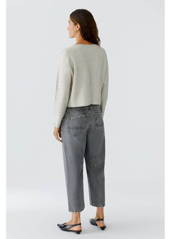 Срібний демісезонний джемпер жіночий срібний джемпер Oui