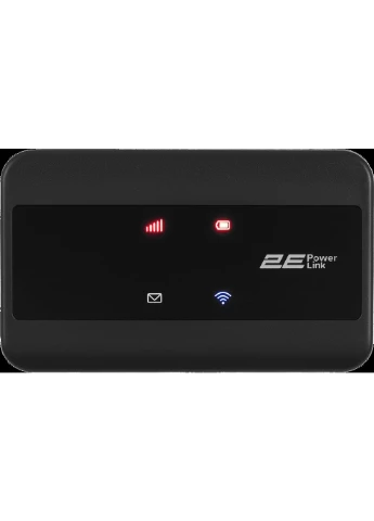Мобільний маршрутизатор PowerLink (MiFi-2) LTE Wi-Fi4 Black (694743655346) 2E (361079236)