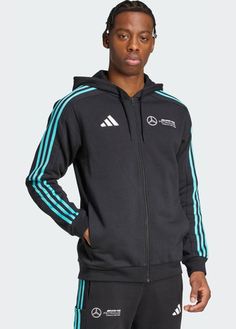 Толстовка Mercedes - AMG Petronas Formula One Team DNA Full-Zip adidas (340292040)