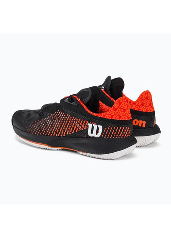 Чорні Осінні чоловічі кросівки для тенісу kaos swift 1.5 clay чорний Wilson