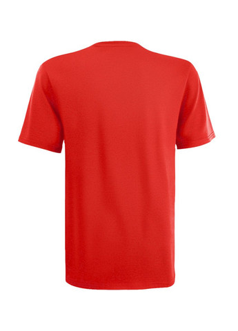 Футболка унісекс червона з коротким рукавом з принтом Omnia vincit amor #1 (Кулир) 4PROFI (347339328)