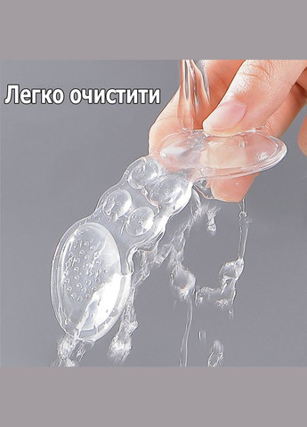 Зручні силіконові вкладиші метелика для наклеювання на задник взуття від мозолів 3мм No Brand (314872874)