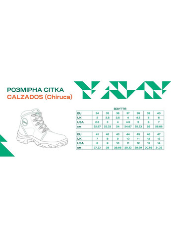Черевики з Gore-Tex Chiruca Labrador Boa 51 Green No Brand (316254777)