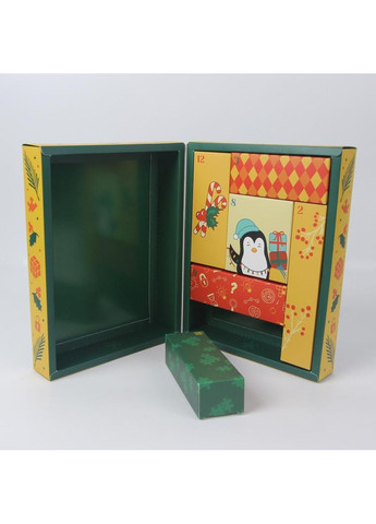 Адвент-календарь головоломок Puzzlenge — 12 ячеек, 14 головоломок разных типов и материалов No Brand (366072772)