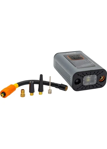 Компрессор Tire Compressor 3-в-1 Насос Свет Power Bank 10 бар 4000 мАч (PTC22) Platinet (385545313)