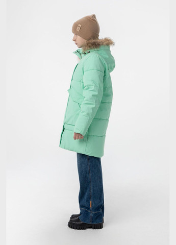 Мятная зимняя куртка зимняя для девочки h23-21 146 см мятный (2000989630197w) shop (2000989630197) Feiying