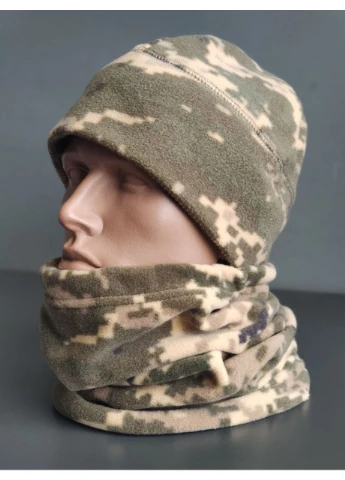 Шапка флісова тактична Чорна | Шапка флісова 260 гр/м2 S No Brand (382700779)