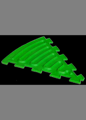 Килимок масажний «Пазли Трикутник Змійка» 1 елемент 19x23 см Ortek (372128964)