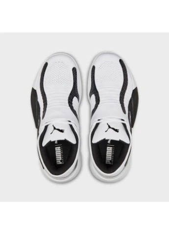 Белые демисезонные кроссовки rise nitro basketball shoes white 377012-09 Puma