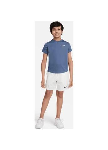Футболка для тенісу підліткова синя CV7565-493 Nike COURT DRI-FIT VICTORY (401822813)