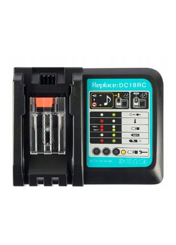 Устройство для быстрой зарядки Li-ion аккумуляторов 14.4-18В Makita,, 106877 No Brand DC18RC (372492680)