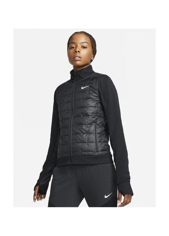 Черная куртка женская therma-fit black Nike