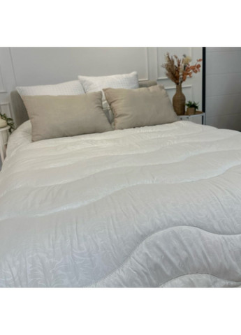 Ковдра двоспальна вовняна Comfort 21422 170x210 см бежева Viluta (365963961)