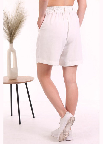 Шорти вільного крою жіночі 005 жатка молочні Актуаль (330260437)