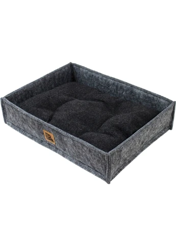 Лежак Фортисімо №2 34х45х10 см Сірий (4820268553997) Lucky Pet (313239878)