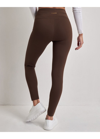 Коричневые демисезонные лосины женские коричневые Dilvin