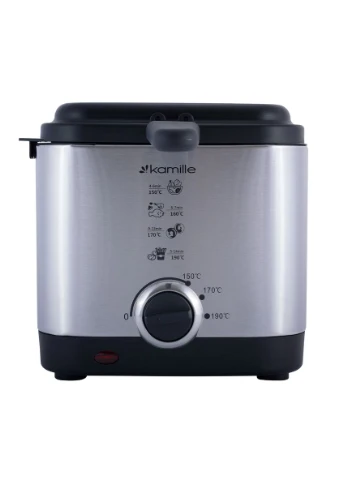 Фритюрниця електрична 900W 1.5 л. KM-6812 Kamille (299313809)