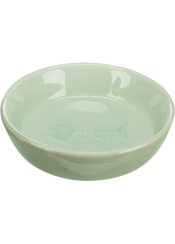 Миска для котів з рибкою керамічна 200 мл d-13 см Trixie (355255828)