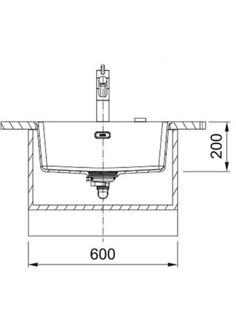 Кухонная мойка Maris, фрагранит, прямоугольник, без крыла, 553х433х200мм, чаша 1, под столешницу, MRG 110-52, белый FRANKE (314979063)