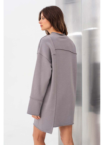 Серое повседневный платье Lesia