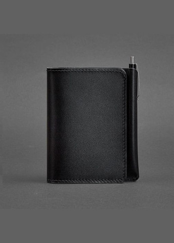 Шкіряне портмоне 2.0 чорне Краст (A-027522) BlankNote (328444638)