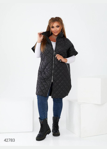 Жилетка стьобана жіноча зі спущеним рукавом Liton (302752433)