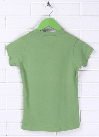 Зеленая летняя футболка серый Sprider