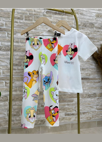 Костюм (футболка, лосини) Minnie Mouse (Мінні Маус) KSET32111 Disney футболка+леггінси (294206721)