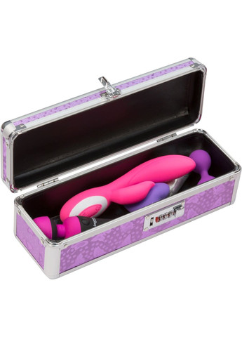 Кейс для хранения секс-игрушек - Lockable Vibrator Case с кодовым замком - CherryLove PowerBullet (282850267)