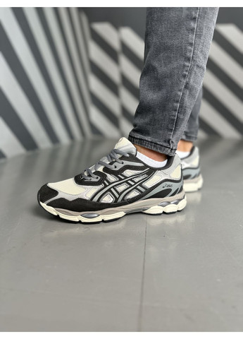 Бежеві Осінні кросівки чоловічі asics gel-nyc beige brown ii асікс гель нюк No Brand