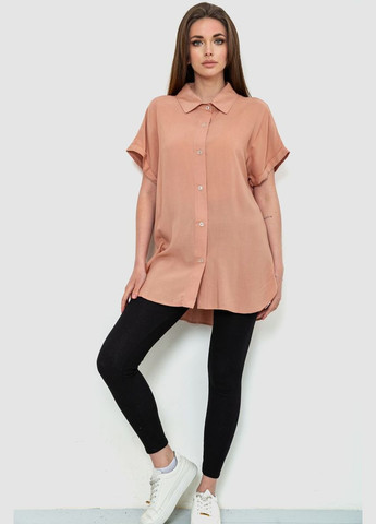 Сорочка жіноча однотонна на ґудзиках,, 102R5230 Ager (317449152)